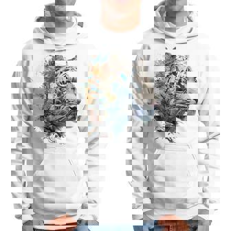 Tigre Arte Animal Árbol Animal Tigre Sudadera - Regaloses