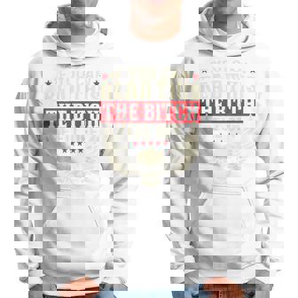 Wenn Du Diesen Biker-Backprint „The Bitch Fell Off“ Lesen Kannst Kapuzenpullover - Seseable