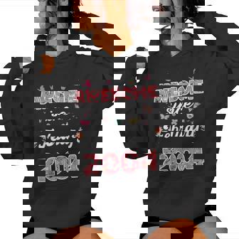 2004年2月から素晴らしい花、2004年2月の誕生日。 レディースパーカー - Kawaiitshirt