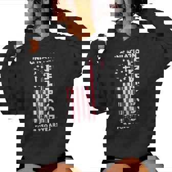 250 Year Usa American Flag 250Th Anniversary Christian God Women Hoodie | Seseable UK