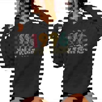 30歳の誕生日プレゼント 30歳 男性 女性 レトロ ヴィンテージ 1996 レディースパーカー - Kawaiitshirt