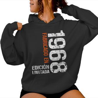 58 Años Regalo De Cumpleaños Hombre Fabricado En 1968 Sudadera con capucha para mujer - Regaloses