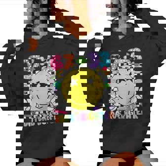 67 33 Days Brighter Smile Face 100 Days Of School Boy Girl Women Hoodie | Seseable CA