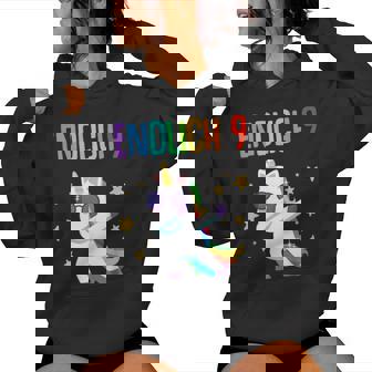 9 Geburtstag Junge Mädchen 9 Jahre 2016 Lustig Geschenk Kapuzenpullover für Damen - Seseable