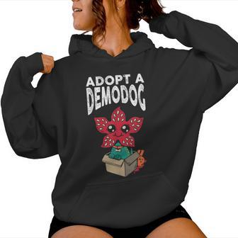 Adopt A Demodog Camisa Niños Es Hombres Lindo Divertido Perros Amantes Sudadera con capucha para mujer - Regaloses
