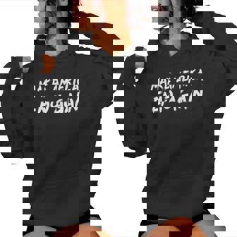 Make America Emo Again Sarcastic Goth Slogan Gothic Women Hoodie - Thegiftio