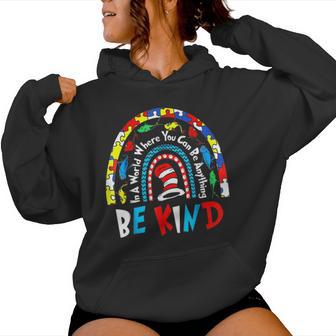 Autism Awareness For Teacher Why Fit In Doctor Cat Hat Cool Women Hoodie | Mazezy