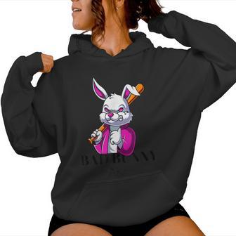Bad Bunny Hombres Y Conejo Amantes Sudadera con capucha para mujer - Regaloses
