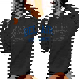 Bel Air High School HS El Paso TX Vintage Sports Women's Hoodie | Mazezy