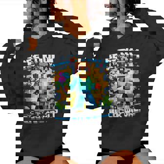 Best Mom In The Block World Pixel Gaming Mother Day Women Hoodie | Seseable CA