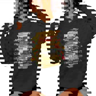 Black History Month Black History Book Lover Teacher Women Hoodie - Monsterry