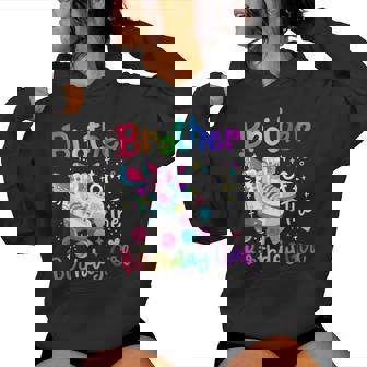 Brother Of Birthday Girl Skater Roller Skate Family Party Women Hoodie - Thegiftio