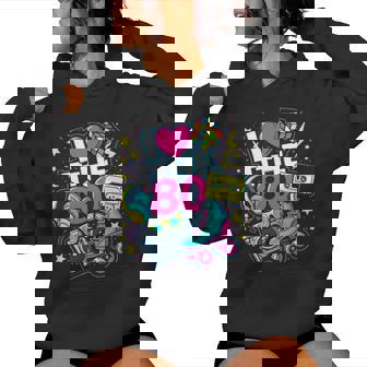 Chemise I Love The 80S Pour Homme Et Costume De Fêteintage Des Années 80 Manche Longue Sweat à capuche femme - Cadeauxyz