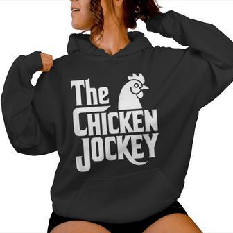 The Chicken Jockey Women Hoodie - Monsterry