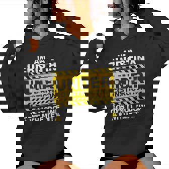 Christian Under Construction God Religious Jesus Bible Women Hoodie | Mazezy