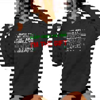 Christmas Humor Favorite Person Christmas Women Hoodie | Seseable CA