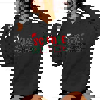 Christmas Science Teacher Santa Educator Chemical Elements Women Hoodie - Thegiftio