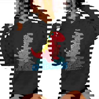 Cochlearsaurus Cochlea-Implantat-Bewusstsein Kapuzenpullover für Damen - Seseable