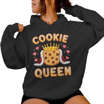 Cookie Queen Cookie Mom Cookie Dealer Girls Women Hoodie - Thegiftio UK