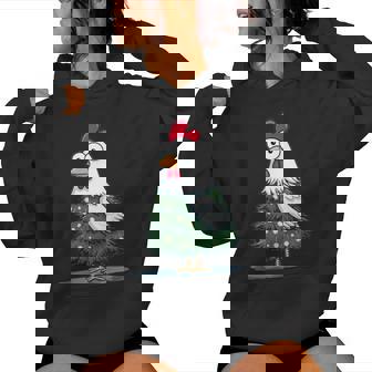 Costume Amusant Deapin De Noël En Forme De Poule Sweat à capuche femme - Cadeauxyz