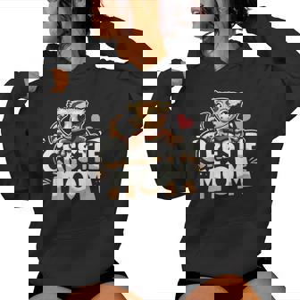 Crested Gecko Crestie Mom Ultimate Reptile Lover Women Hoodie - Thegiftio