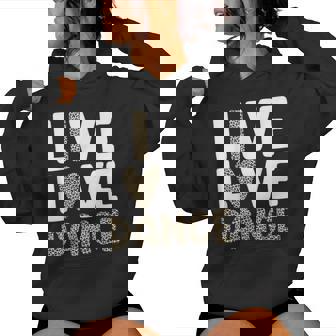 Cute Dance For Girls Dance Recital Class Dancer Women Hoodie | Mazezy