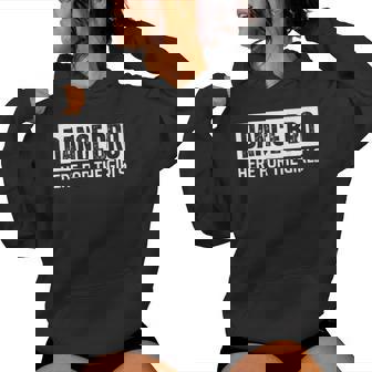 Dance Brother Bro Here For The Girls Women Hoodie - Monsterry