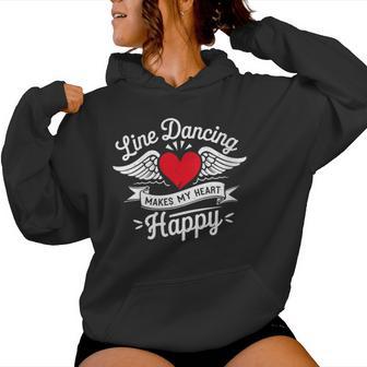 Danse En Ligne Citation Country Sweat à capuche femme - Cadeauxyz
