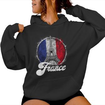 De La Bandera De Francia Mapa De Francia Camisas De Francia Para Es Y Hombres Sudadera con capucha para mujer - Regaloses