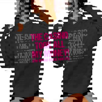 Amusant Pour Les Amateurs De Poker Et De Jeux Pour Hommes Et S Sweat à capuche femme - Cadeauxyz