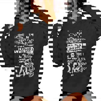 Día Del Padre Miaxofonista Favorito Me Llama Papá Sudadera con capucha para mujer - Regaloses