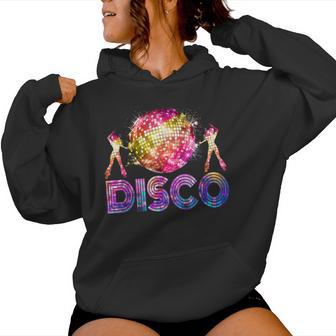 Disco Lustige 70Er Jahreintage Retro Thema Tanzende Königin 70Er Jahre Frauen Kapuzenpullover für Damen - Geschenkecke