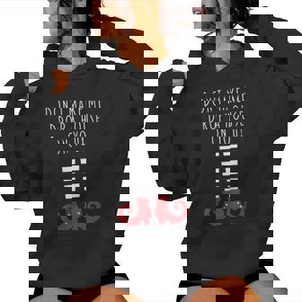 Don't Make Me Drop A House On You Halloween Women's Hoodie | Mazezy