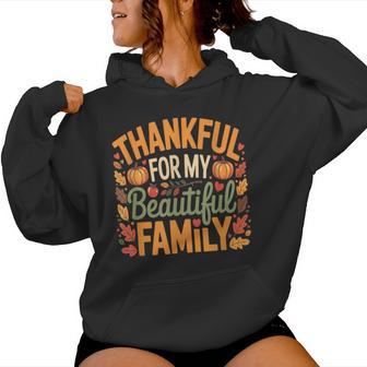 Family Thanksgiving Pumpkin For Men Women Hoodie - Thegiftio UK