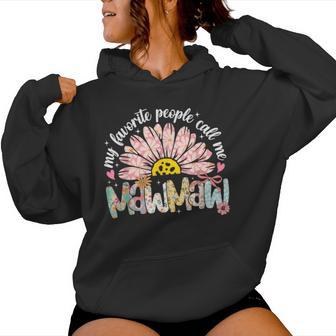 My Favorite People Call Me Mawmaw Girly Women Women Hoodie - Thegiftio UK