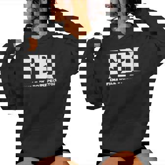 Fbi Inspecteur Corporel Féminin – Jeu De Motsarcastiques Drôles – Fanged Sweat à capuche femme - Cadeauxyz