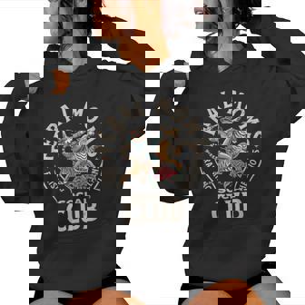 Feral Moms Social Club Vintage Feral Summer Mom Women Hoodie - Monsterry