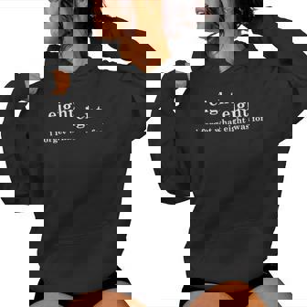 I Forget What Eight Was For Saying Sarcastic Women Hoodie | Seseable FR