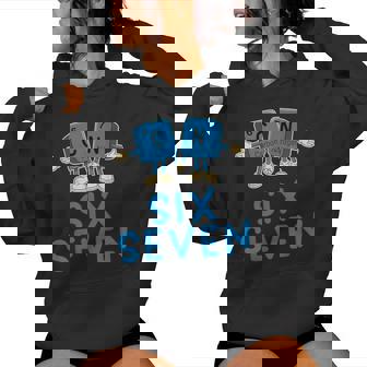 Fun 67 Meme Six Seven Science Teacher Periodic Table Women Hoodie | Mazezy