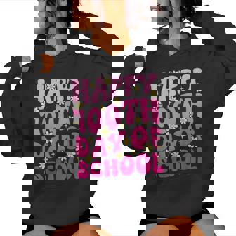 100Th Day Of School Teachers Girl Happy 100 Days Women Hoodie | Seseable CA