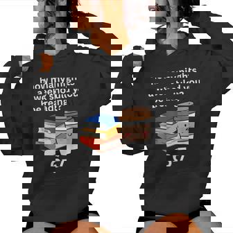 67 Meme English Teacher Reading Book Lover Humor Women Hoodie | Seseable CA