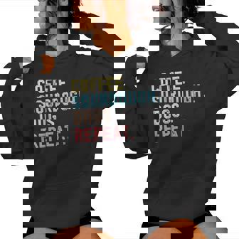 Coffee Dogs Sourdough Bread Baking Sourdough Coffee Women Hoodie - Monsterry