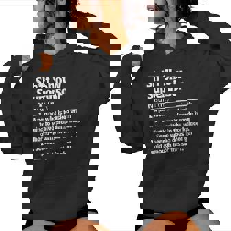 Construction Contractor Foreman Supervisor Women Women Hoodie - Monsterry