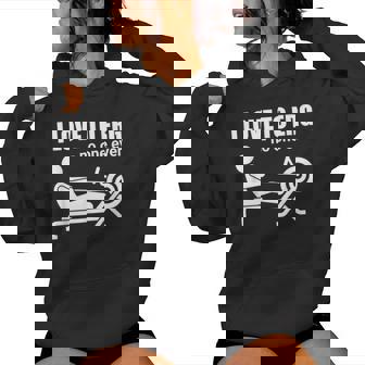 I Love To Erg Rowing Sarcastic Water Sports Women Hoodie - Monsterry