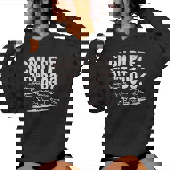 Sarcastic Alligator Saying Can I Pet That Dog Women Hoodie - Monsterry