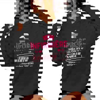 Future Infirmière Étudiante Fille En Cours Cadeau Infirmiere Sweat à capuche femme - Cadeauxyz