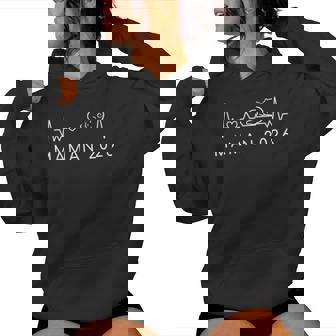 Future Maman 2026 Battement De Cœur Annonce De La Grossesse Sweat à capuche femme - Cadeauxyz