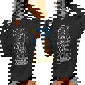 The German Shepherd Mom Tarot Card Women Hoodie - Monsterry