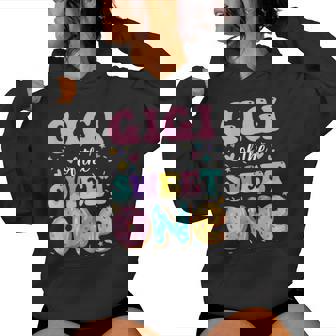 Gigi Of The Sweet One 1St Birthday Donut Bday Party Women Hoodie | Mazezy