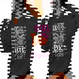 This Girl Now 10 Double Digits Basketball 10 Year Birthday Women Hoodie - Monsterry